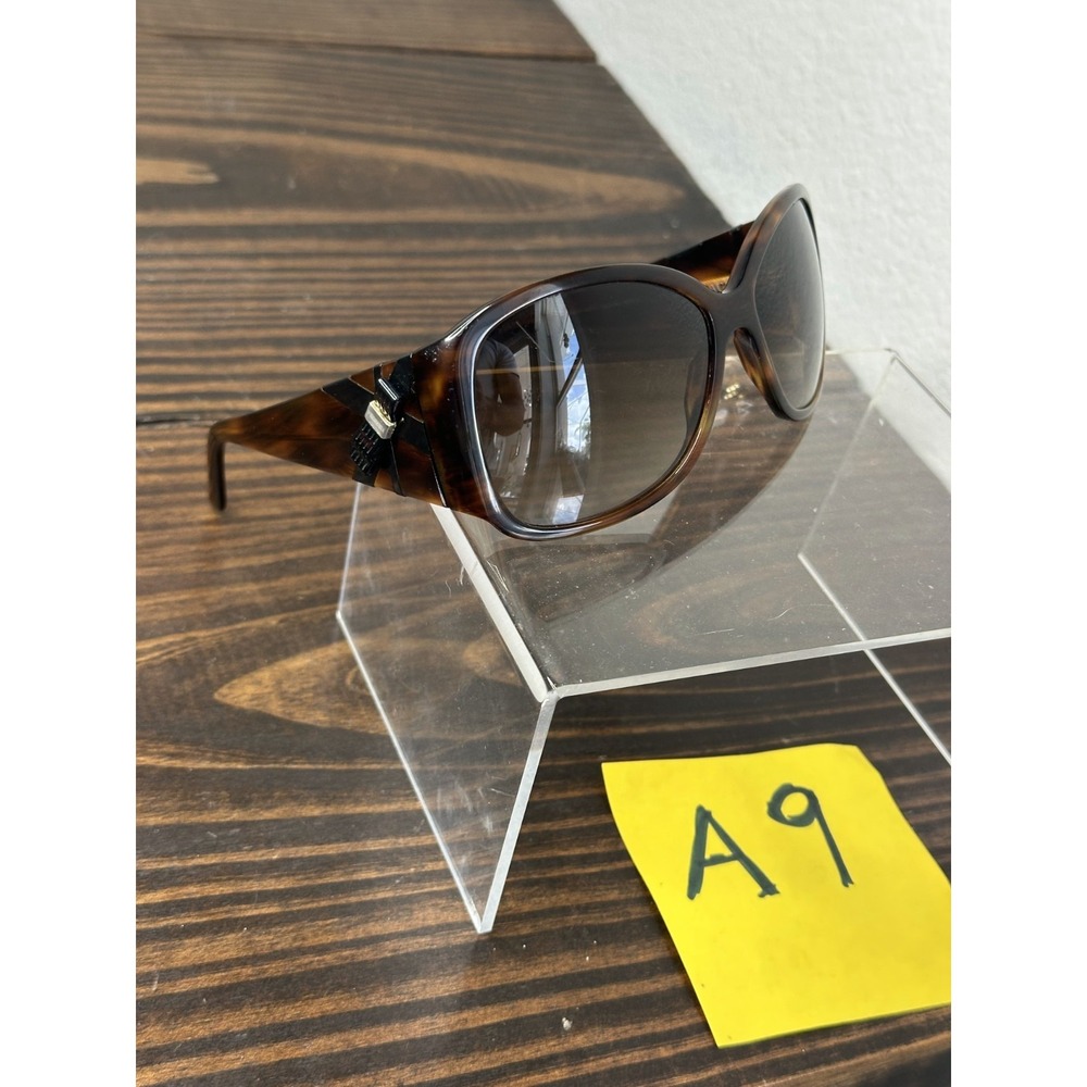 Versace 4171 163/13 Womens Brown Havana Sunglasses Square Oversized Full Rim